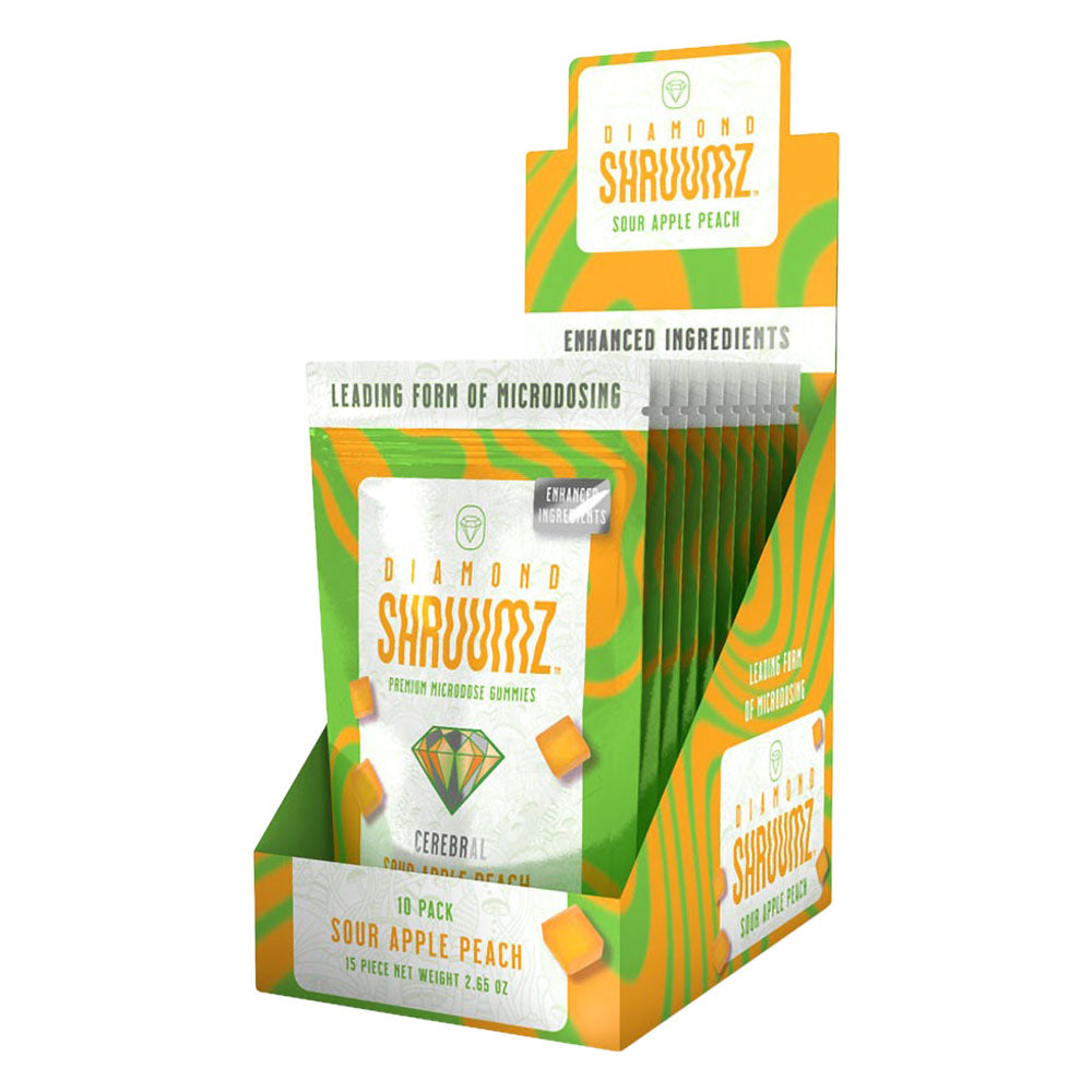 Diamond Shruumz Mushroom Gummies | 15pk | 10pc Display