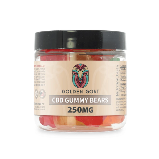 CBD Gummies 250MG - Clear Bears