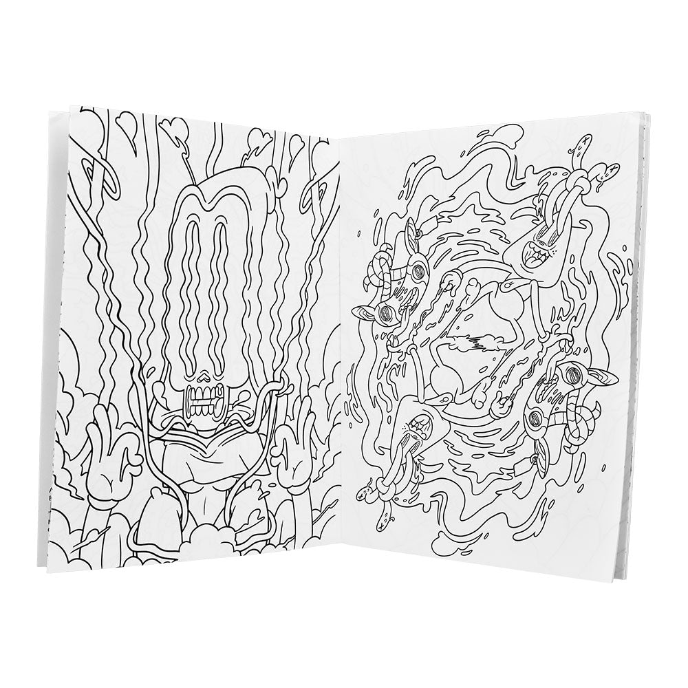 Wood Rocket That's Trippy Adult Coloring Book - 8.5"x11"