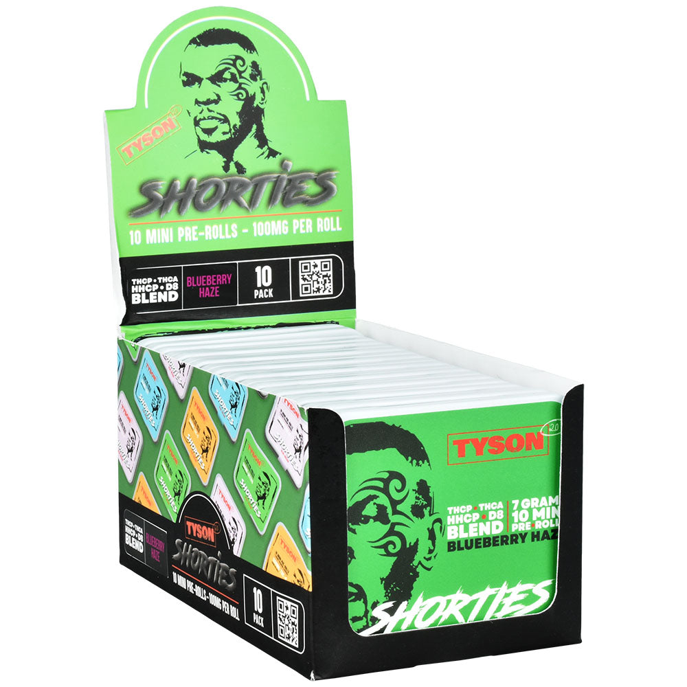 TYSON 2.0 Shorties D8 Mini Pre-Rolls | 7g | 10pk | 10pc Display