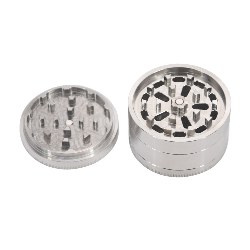 ZAM Stainless Steel 4 Piece Grinder