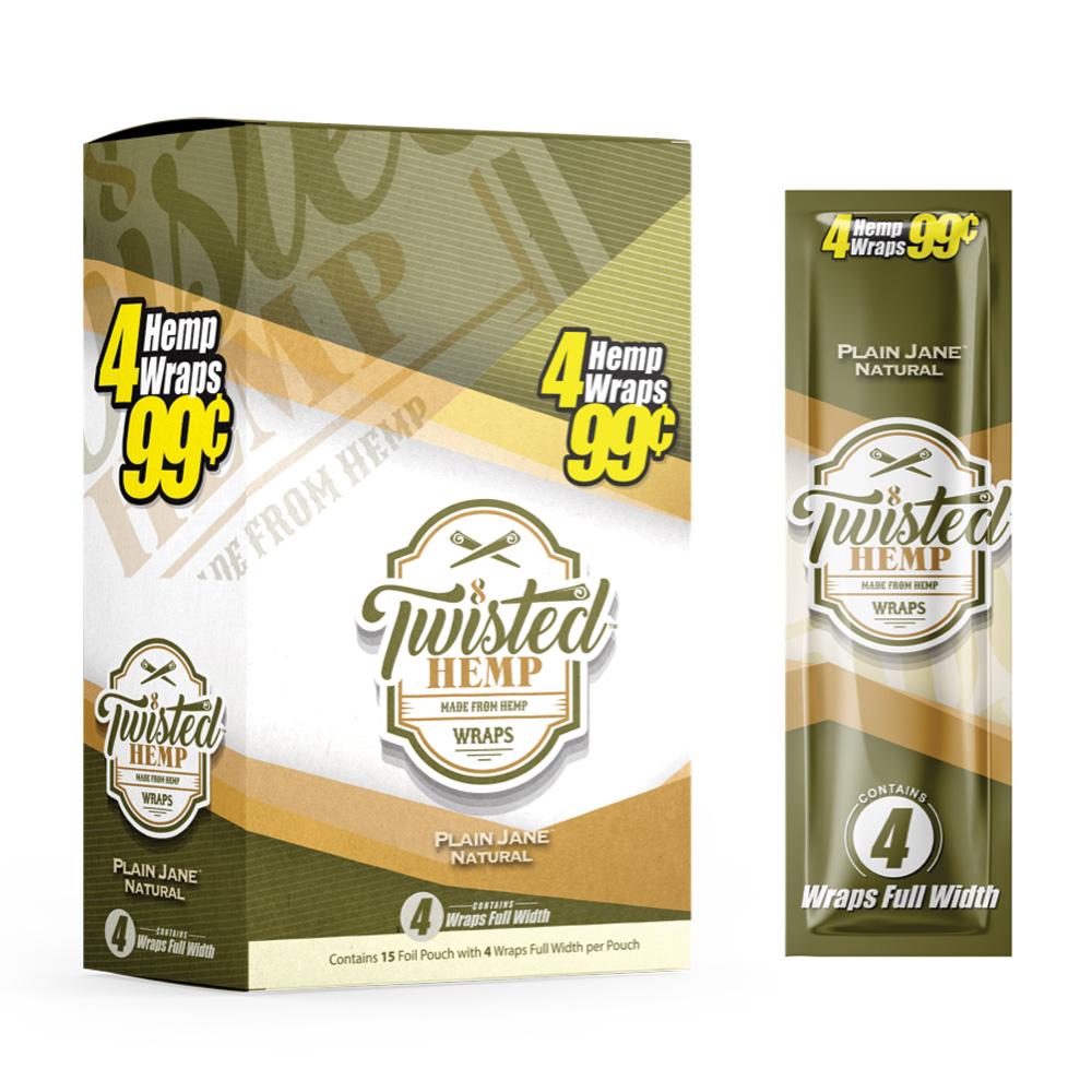 Twisted Hemp Original Blunt Wraps