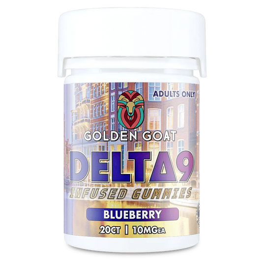 Delta 9 Infused Gummy Squares – Blueberry