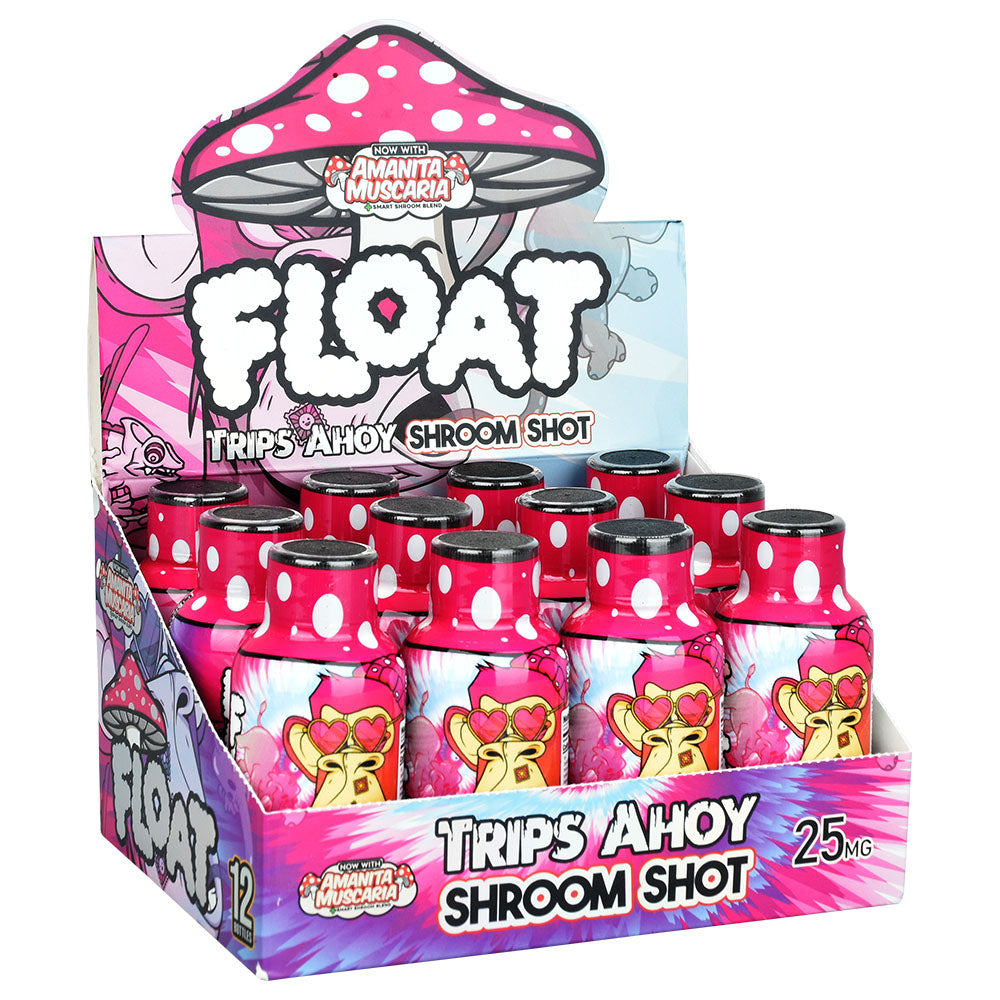 Float D9 Smart Shroom Shot | 2oz | 12pc Display