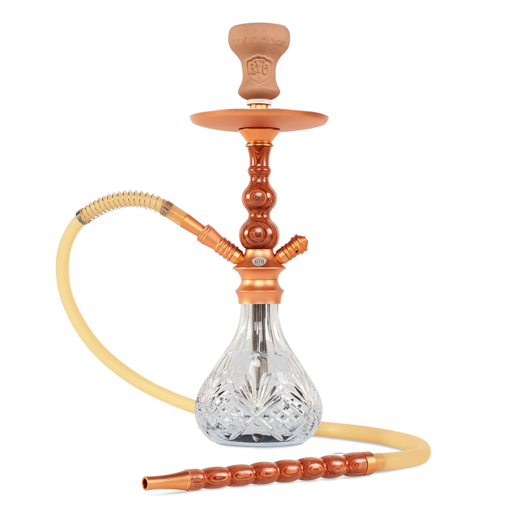 BYO Bella Wood Hookah w/ Click Technology - 18"