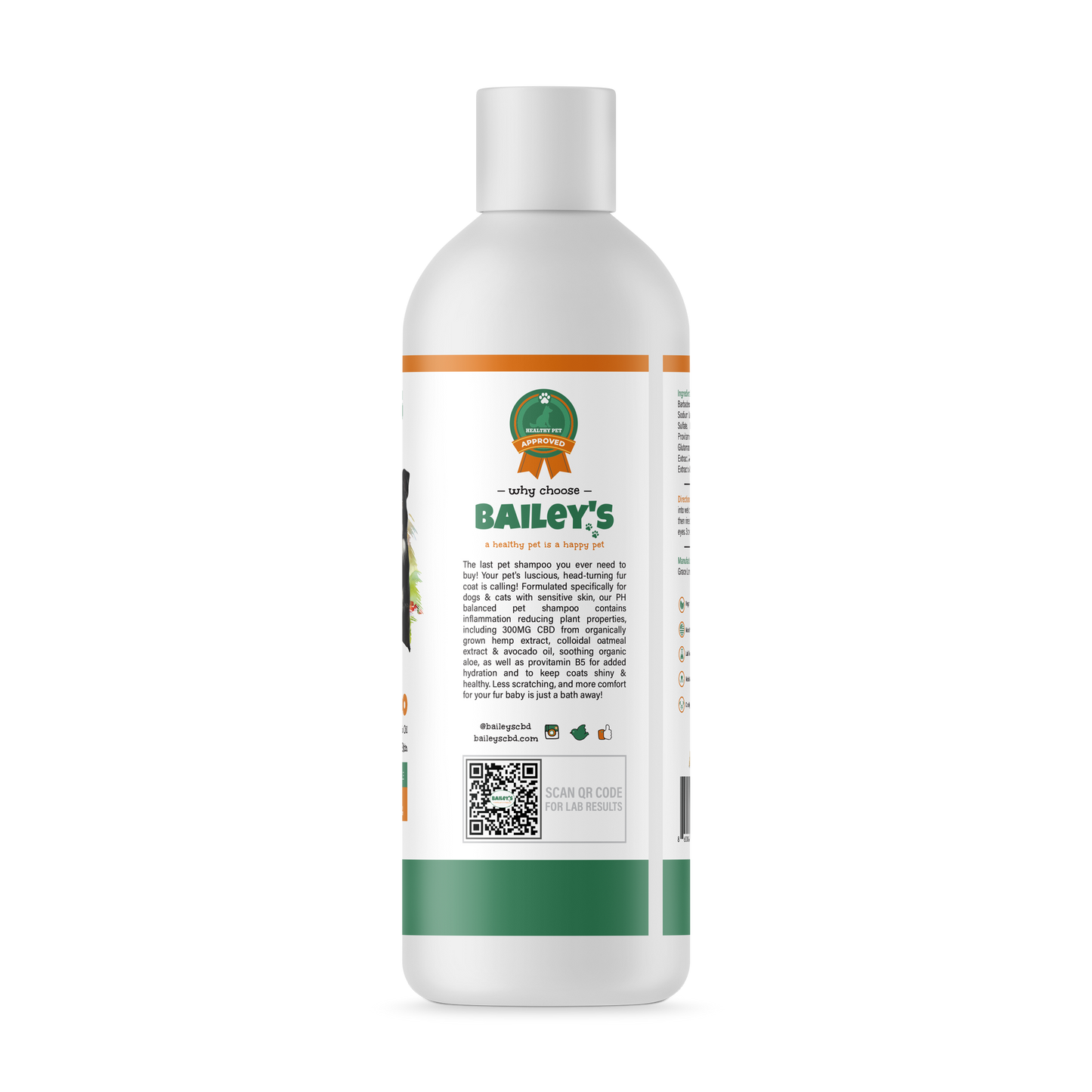 Bailey's 300MG CBD Pet Shampoo