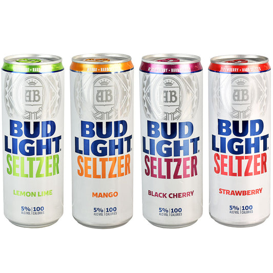 Hard Seltzer Diversion Stash Safe - 12oz/Bud Light/Styles Vary