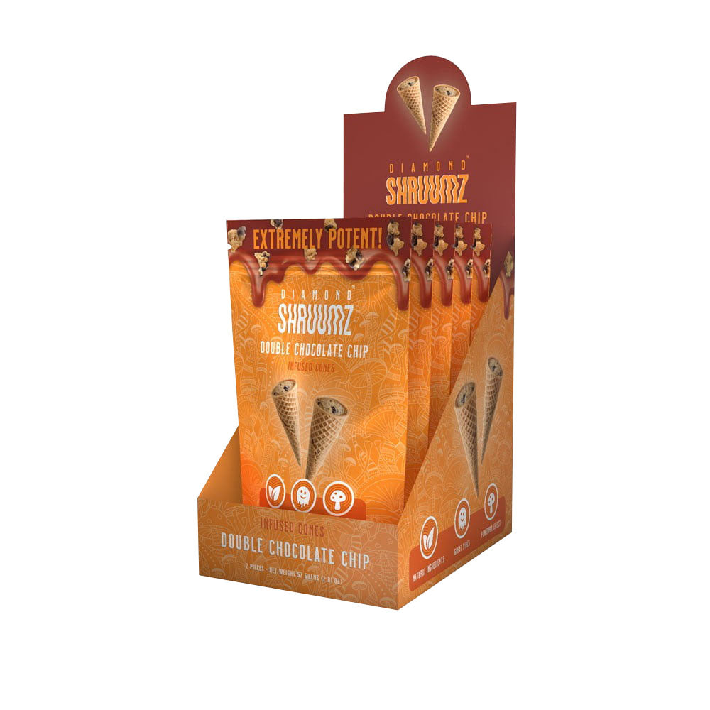 Diamond Shruumz Mushroom-Infused Cones | 2pk | 5pc Display