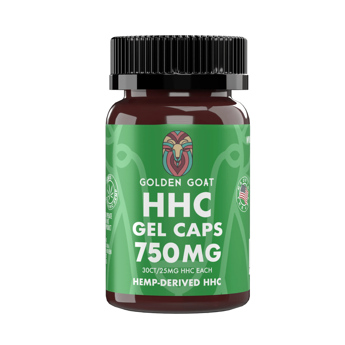 HHC Gel Caps, 750mg-30ct