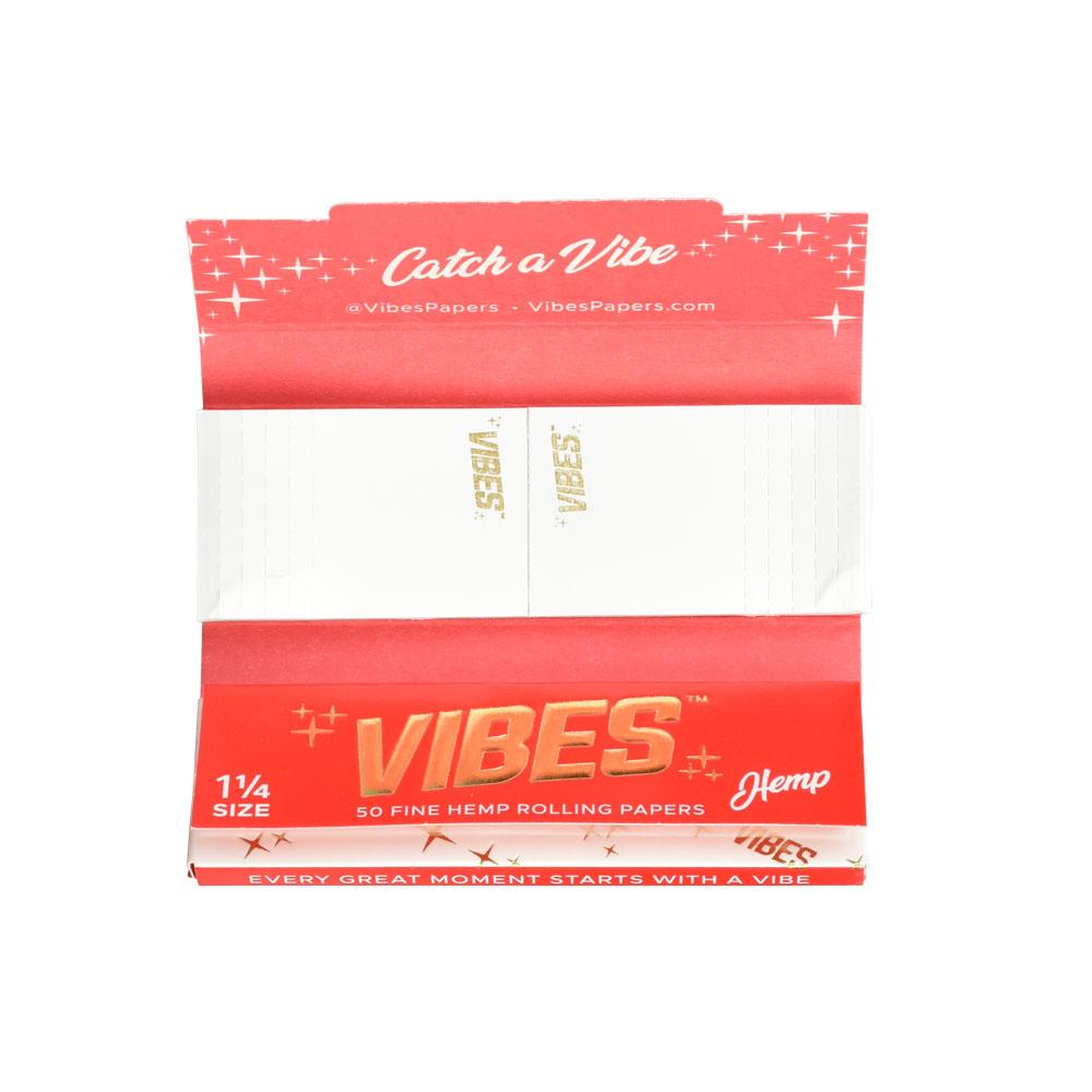 VIBES Hemp Rolling Papers w/ Tips