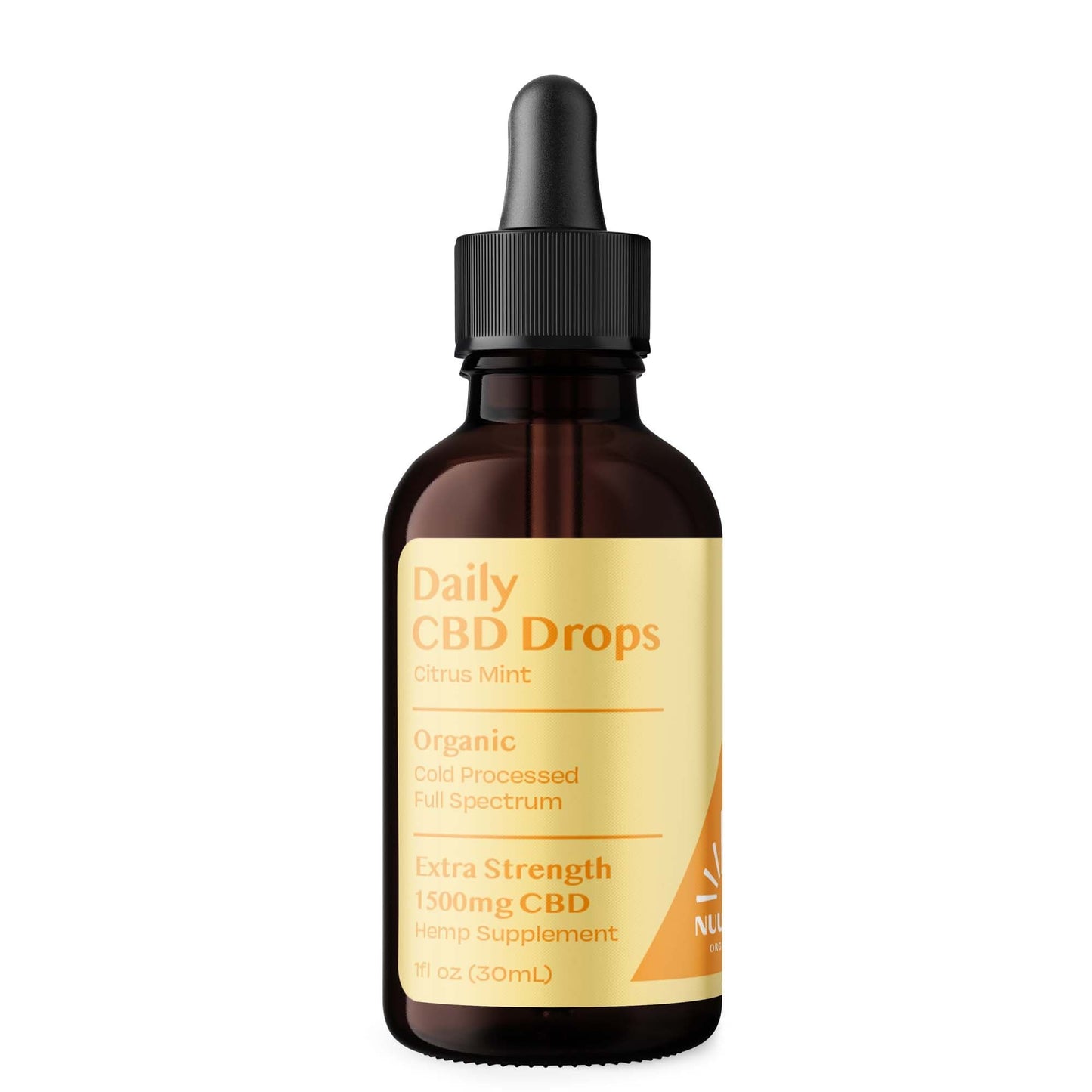 CBD Drops Citrus Mint - Extra Strength 1500mg