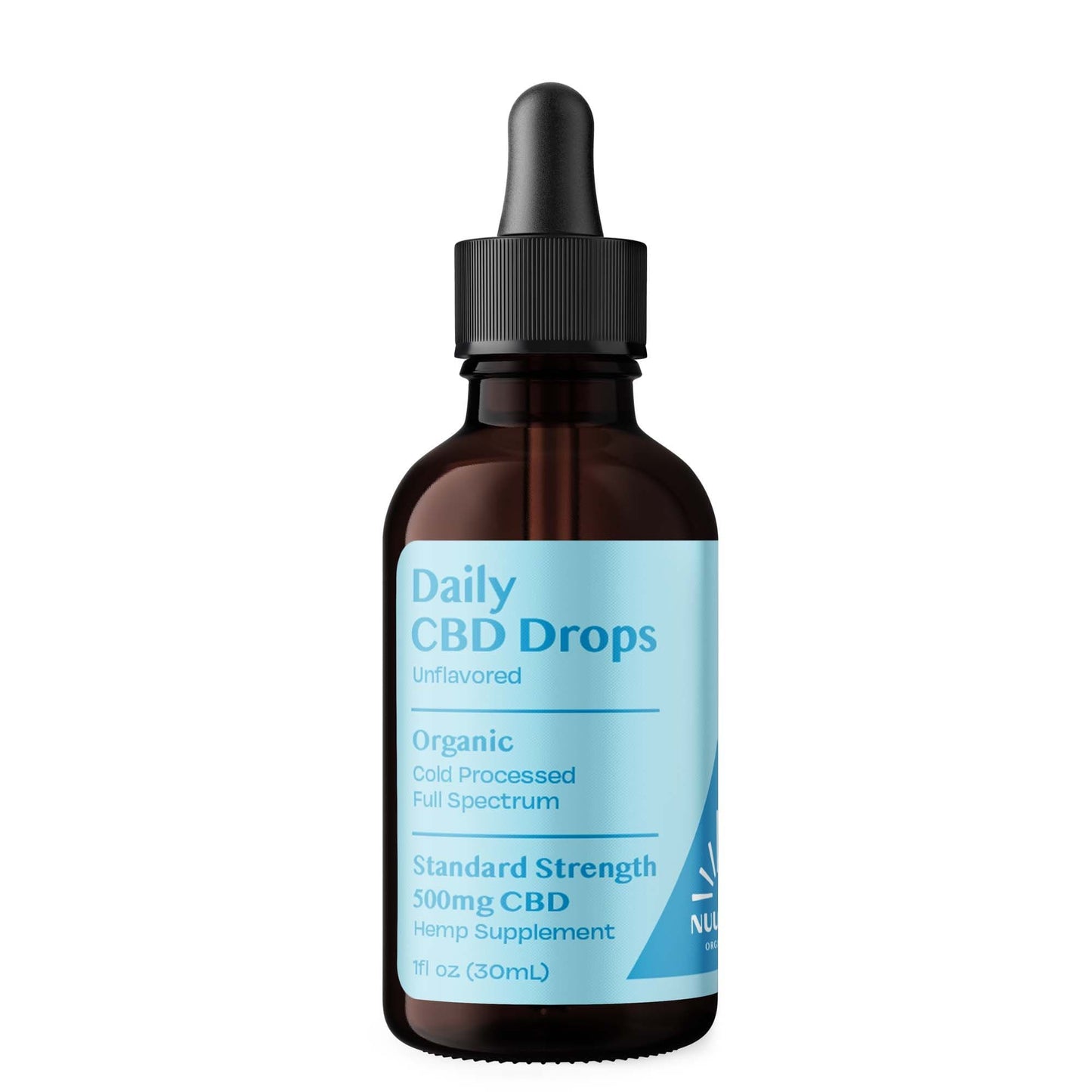 CBD Unflavored Drops 500mg